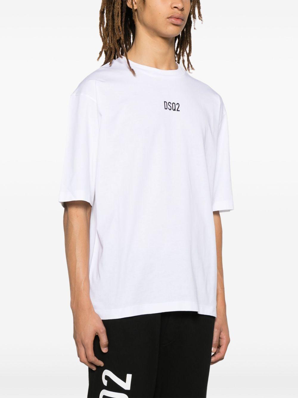 logo-print cotton T-shirt Product Image