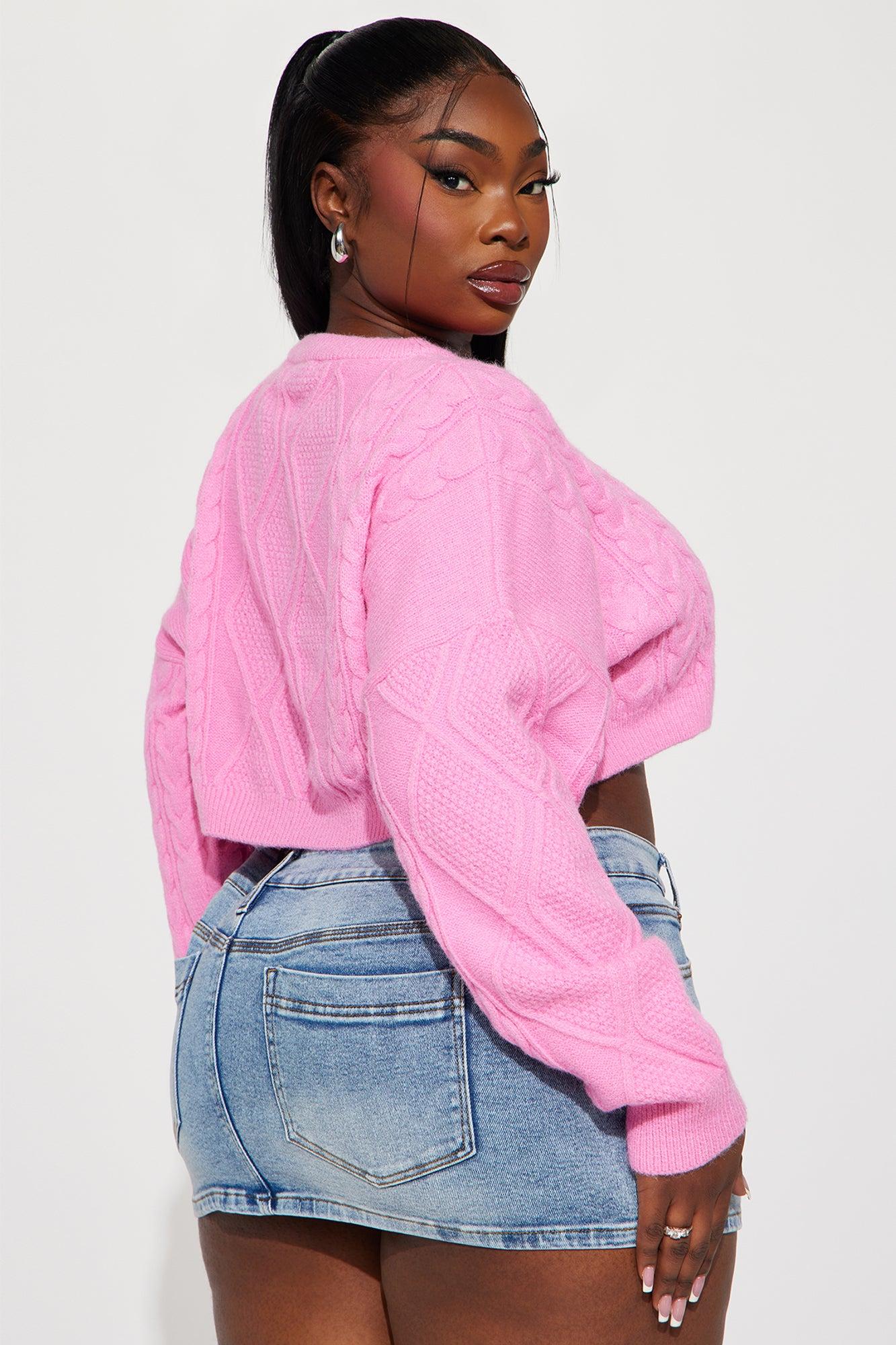 Promenade Dates Sweater - Pink Product Image