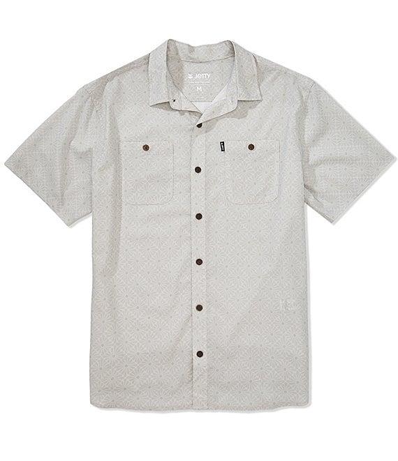 JETTY Seabrite Short Sleeve Woven Shirt Product Image