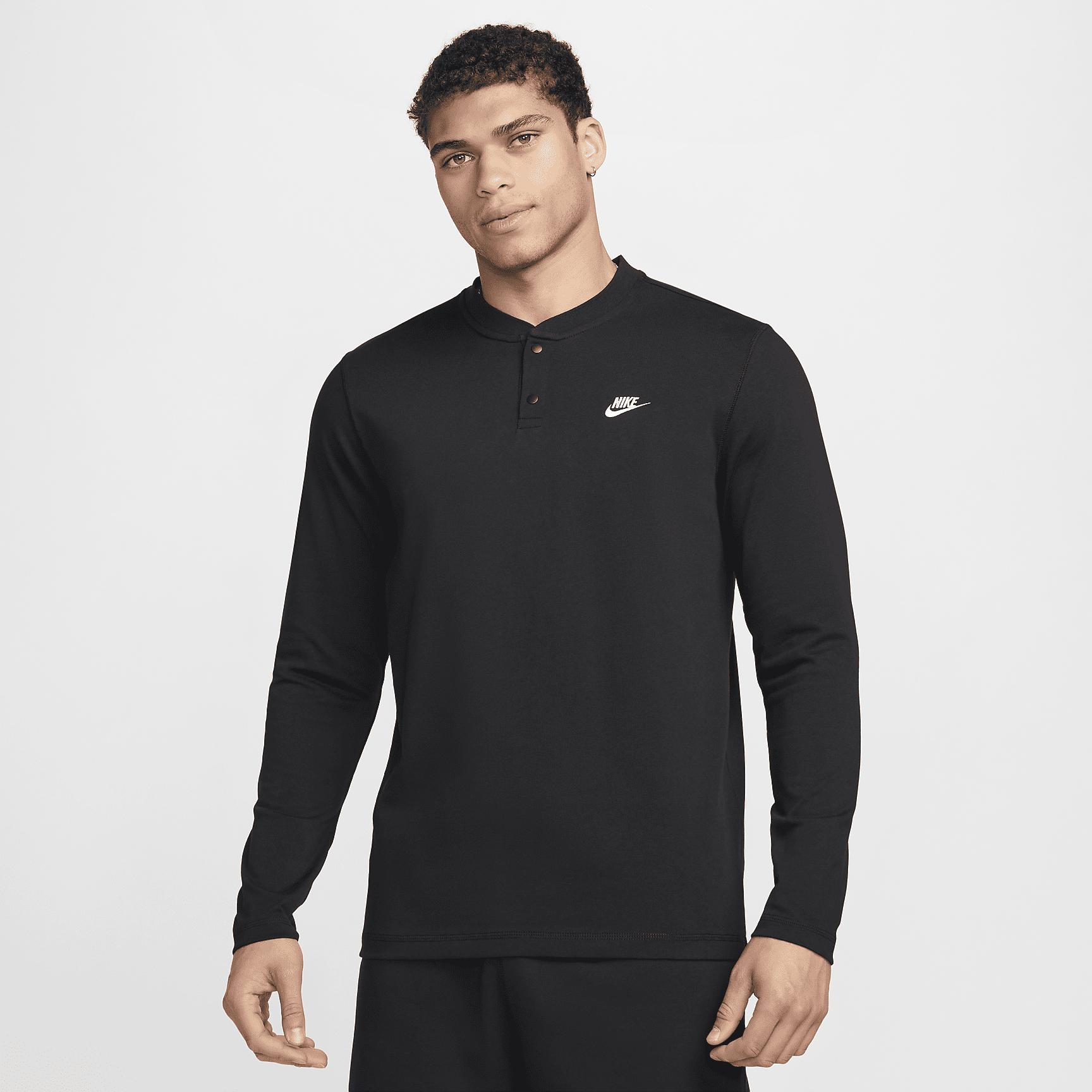 Nike Mens Nike Club LS Henley - Mens Product Image