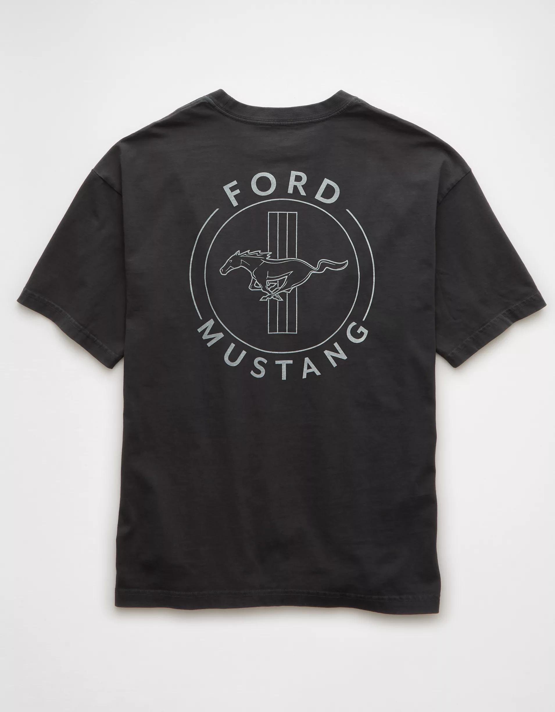 AE Boxy Ford Mustang Graphic T-Shirt Product Image