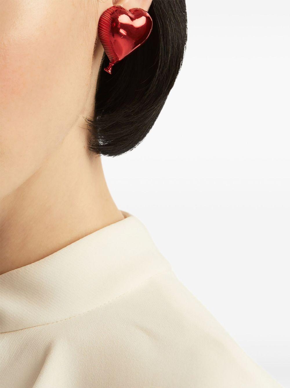 Heart Balloon clip-on earrings Product Image