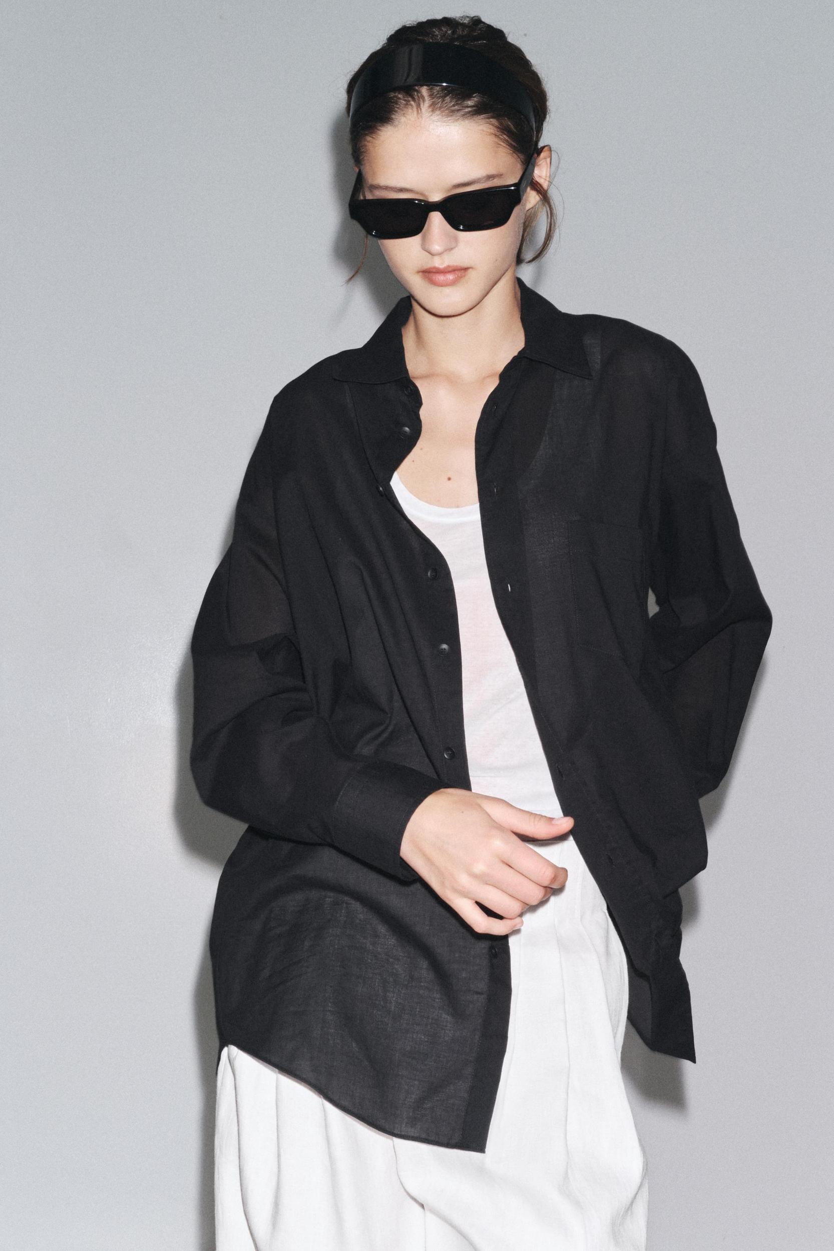 ZW COLLECTION OVERSIZED SHIRT Product Image