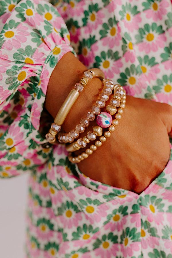 Gorgeous Coast Bracelet Set In Purple Product Image