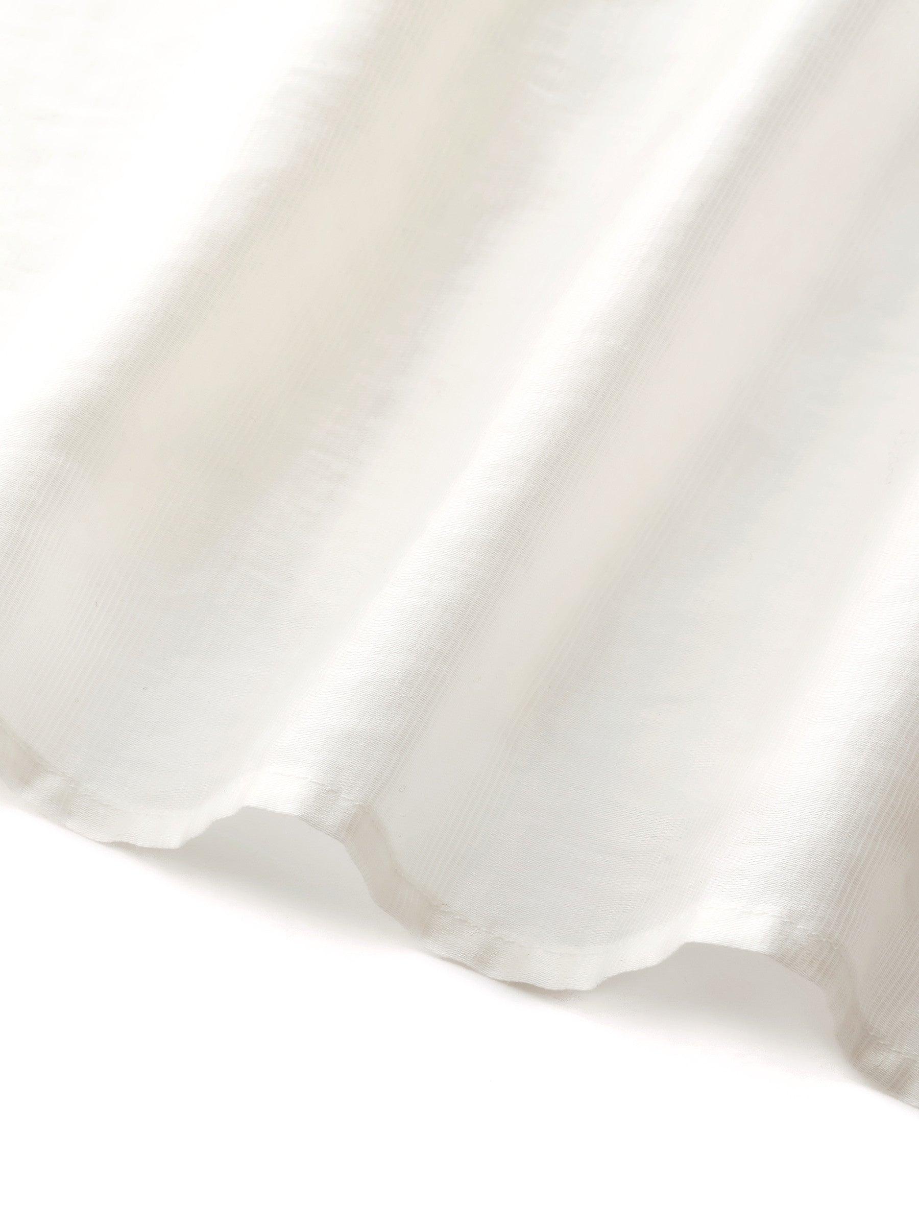 Tencel Blend V-Neck Women Blouse Product Image