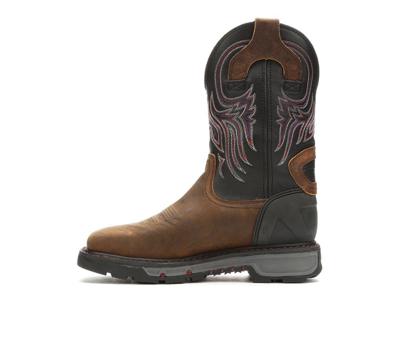 Men's Justin Boots Commander Steel Toe Cowboy Boots Product Image