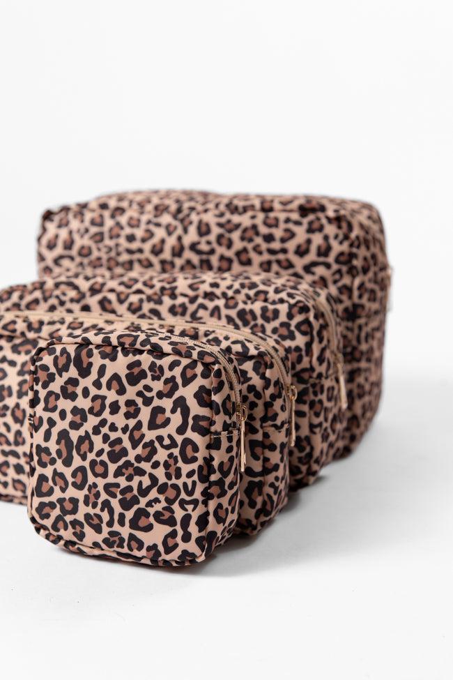 Leopard Travel Pouch Set FINAL SALE Product Image