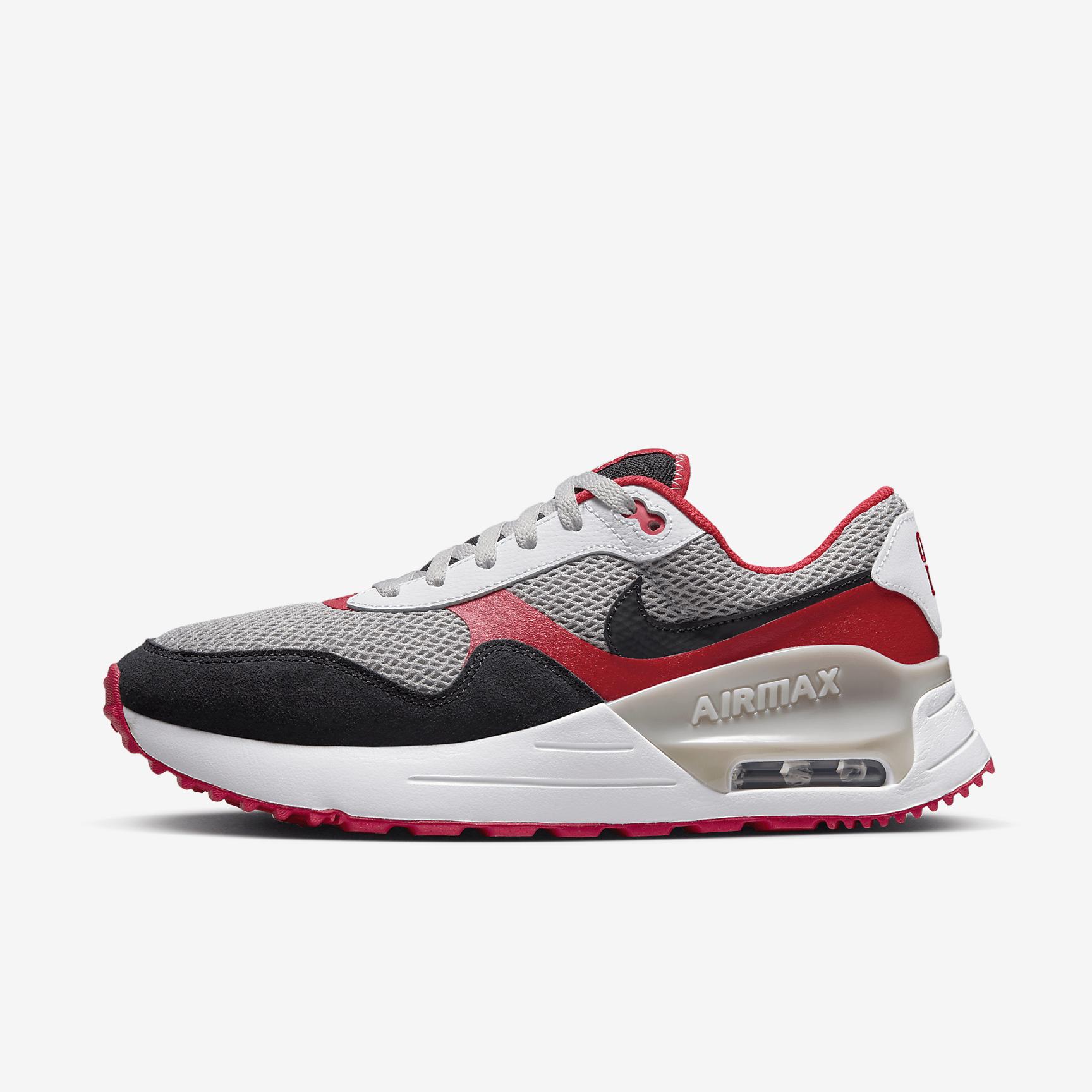 Nike College Air Max SYSTM (Ohio State) Men's Shoes Product Image