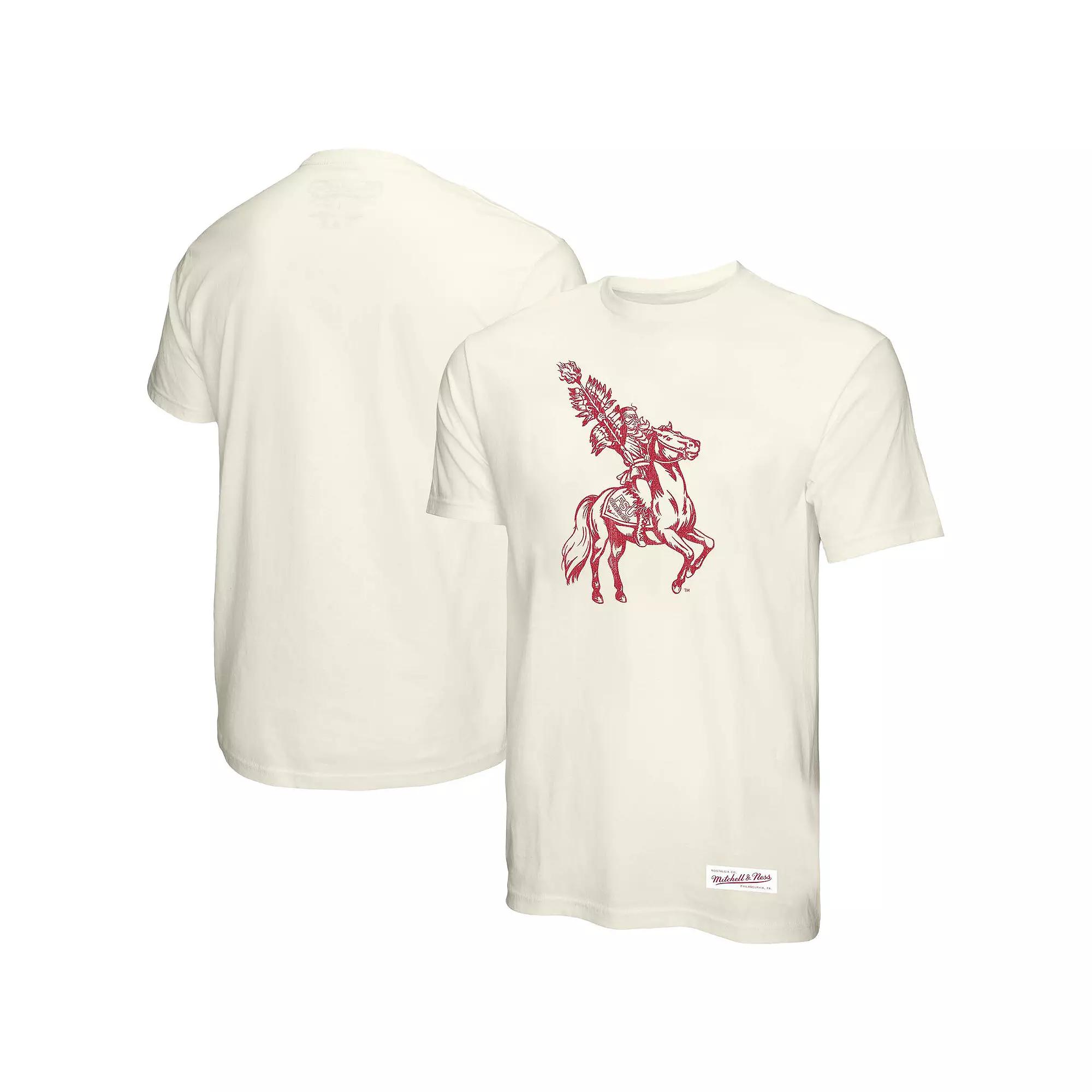Men's Mitchell & Ness Cream Florida State Seminoles Vintage Tone T-Shirt,  Product Image