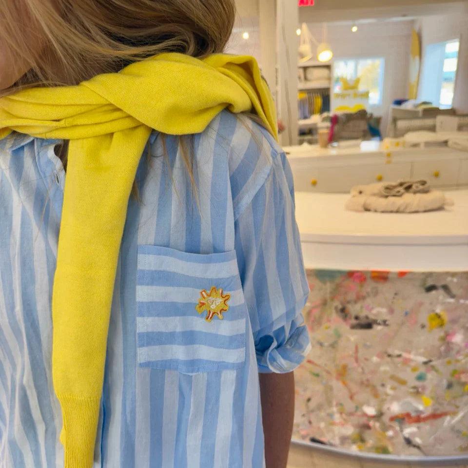 Kerri Rosenthal Mia Stripe Positano Shirt Product Image