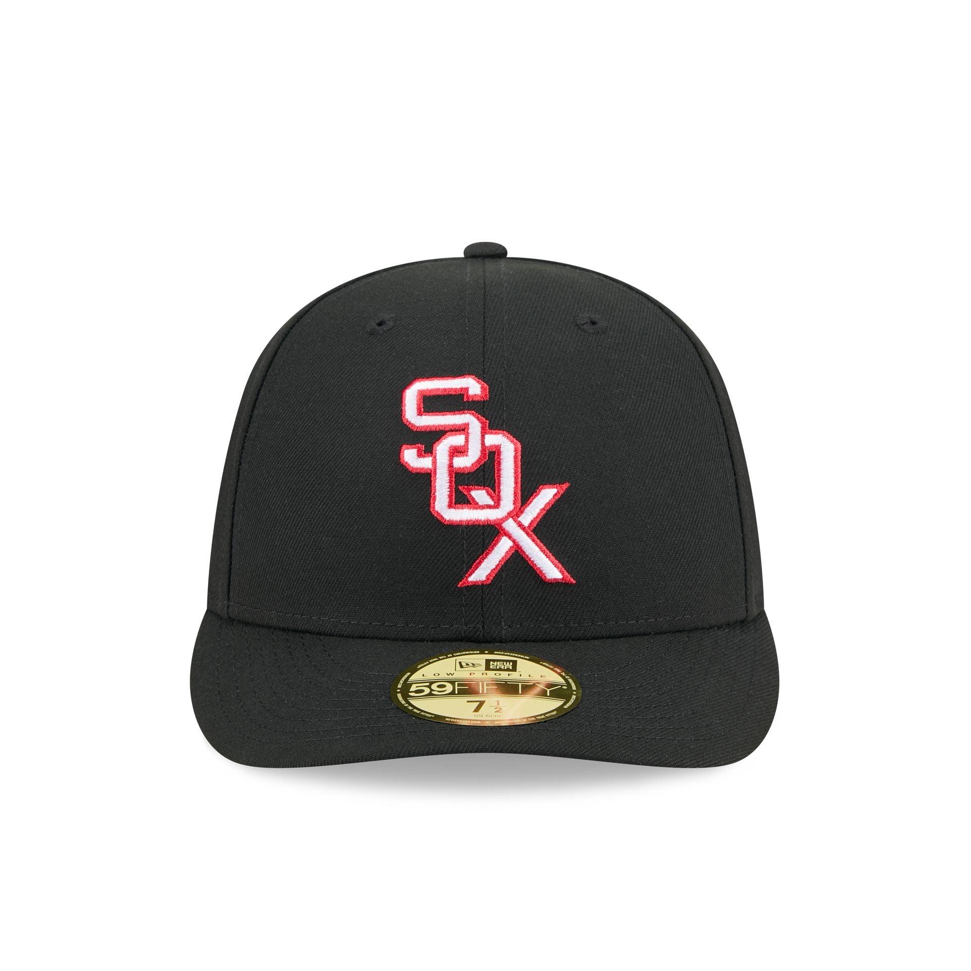 Chicago White Sox Snake Scale Logo Low Profile 59FIFTY Fitted Hat Male Product Image