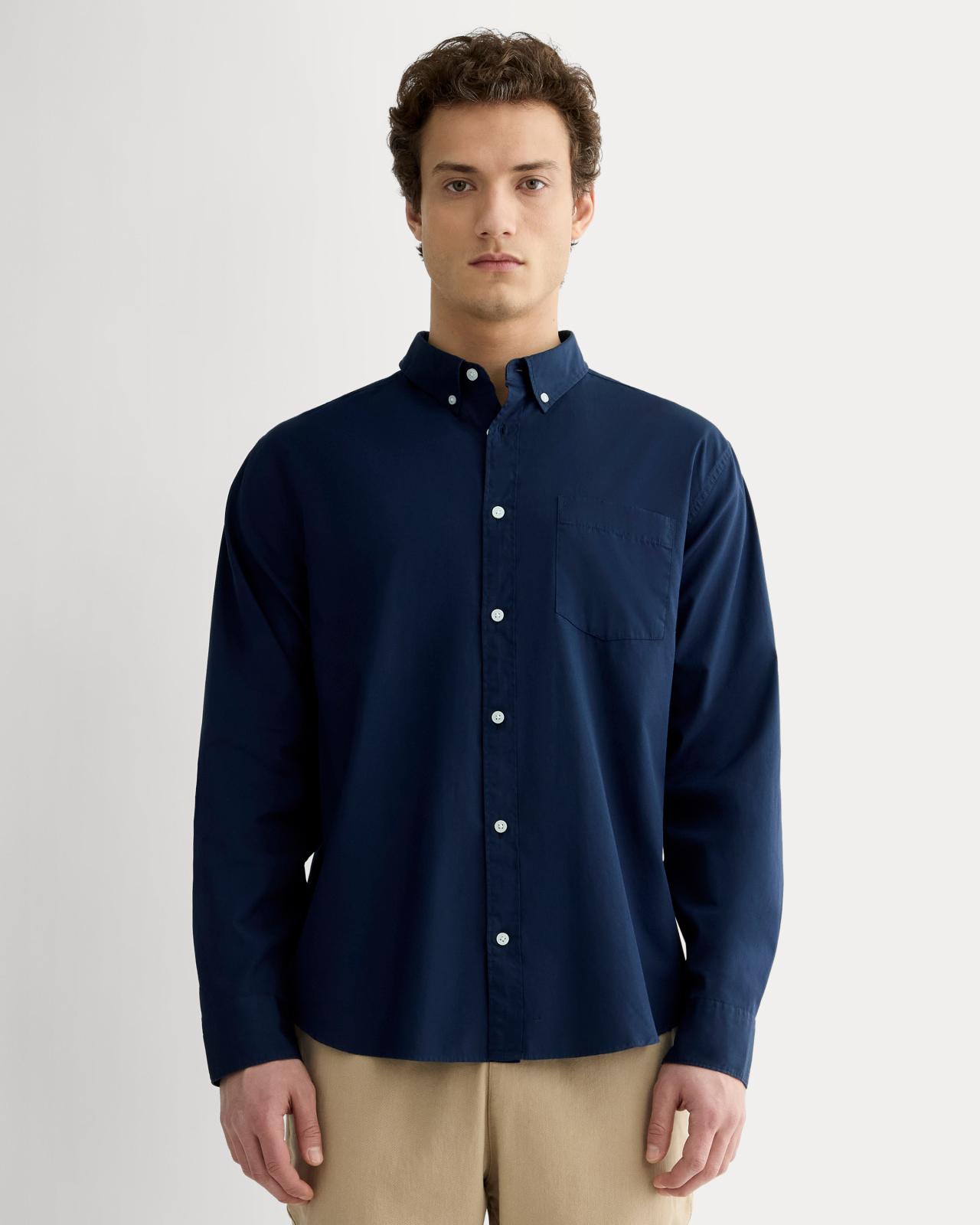 The Washed Poplin Shirt Product Image