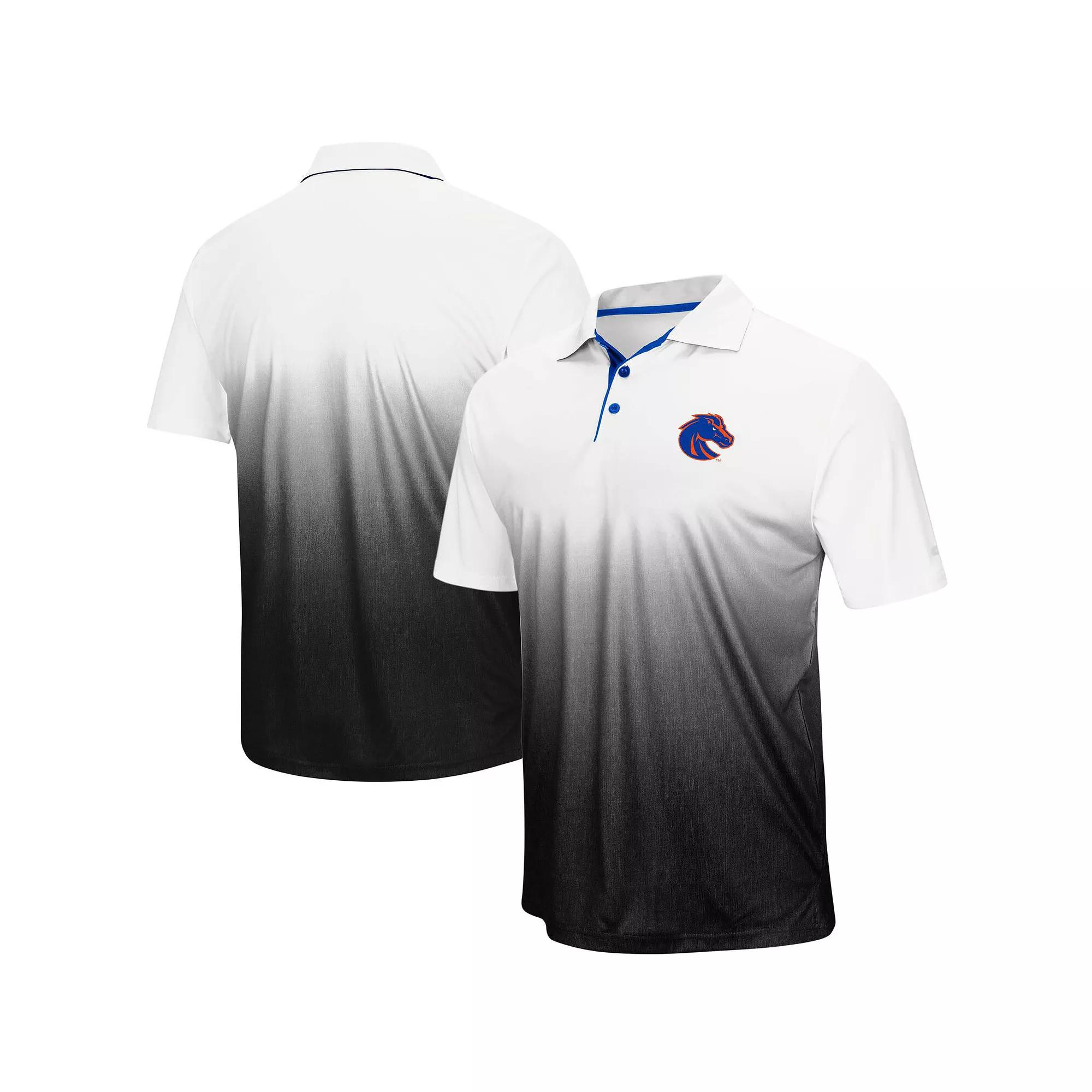 Mens Colosseum Gray Boise State Broncos Magic Team Logo Polo Product Image