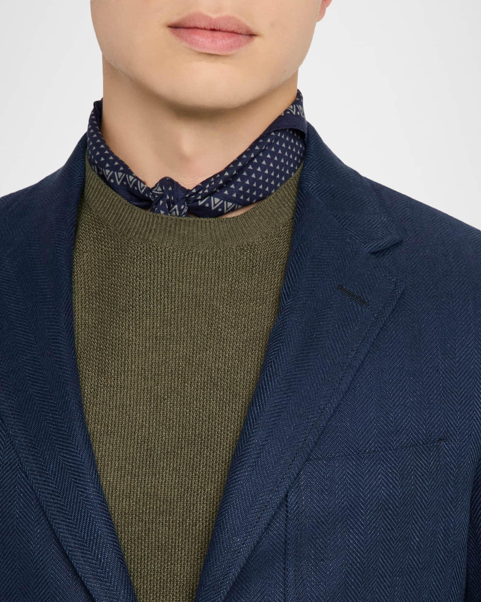 Men's Tailored Herringbone Sport Coat Product Image