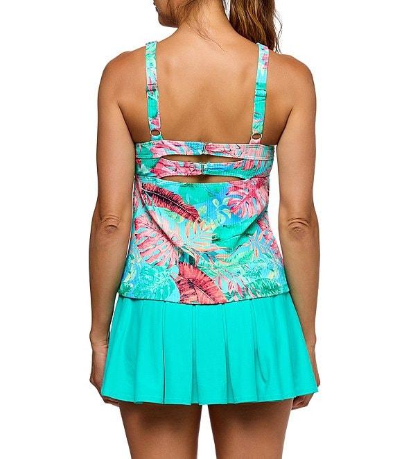 Next by Athena Good Karma Courtside Pleated Back Swim Skort Product Image