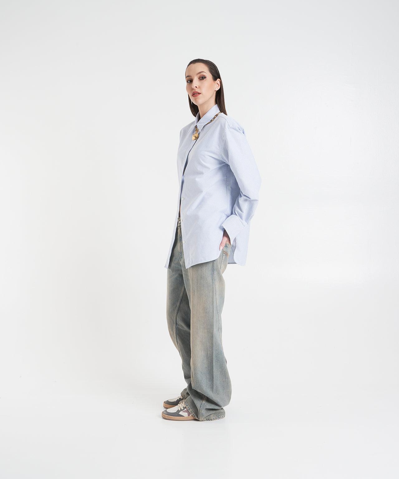 Striped blouse Product Image