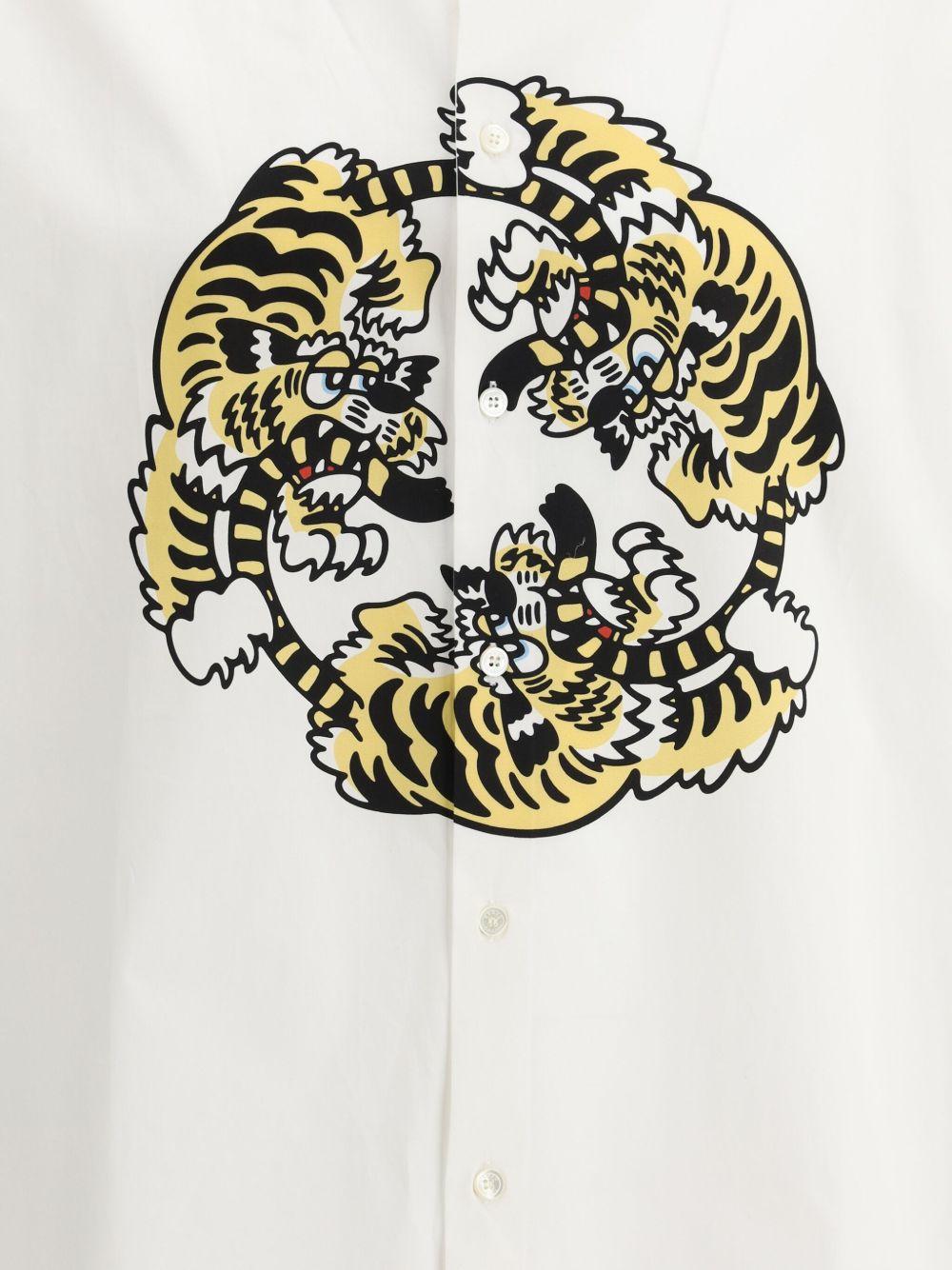 tiger-print shirt Product Image