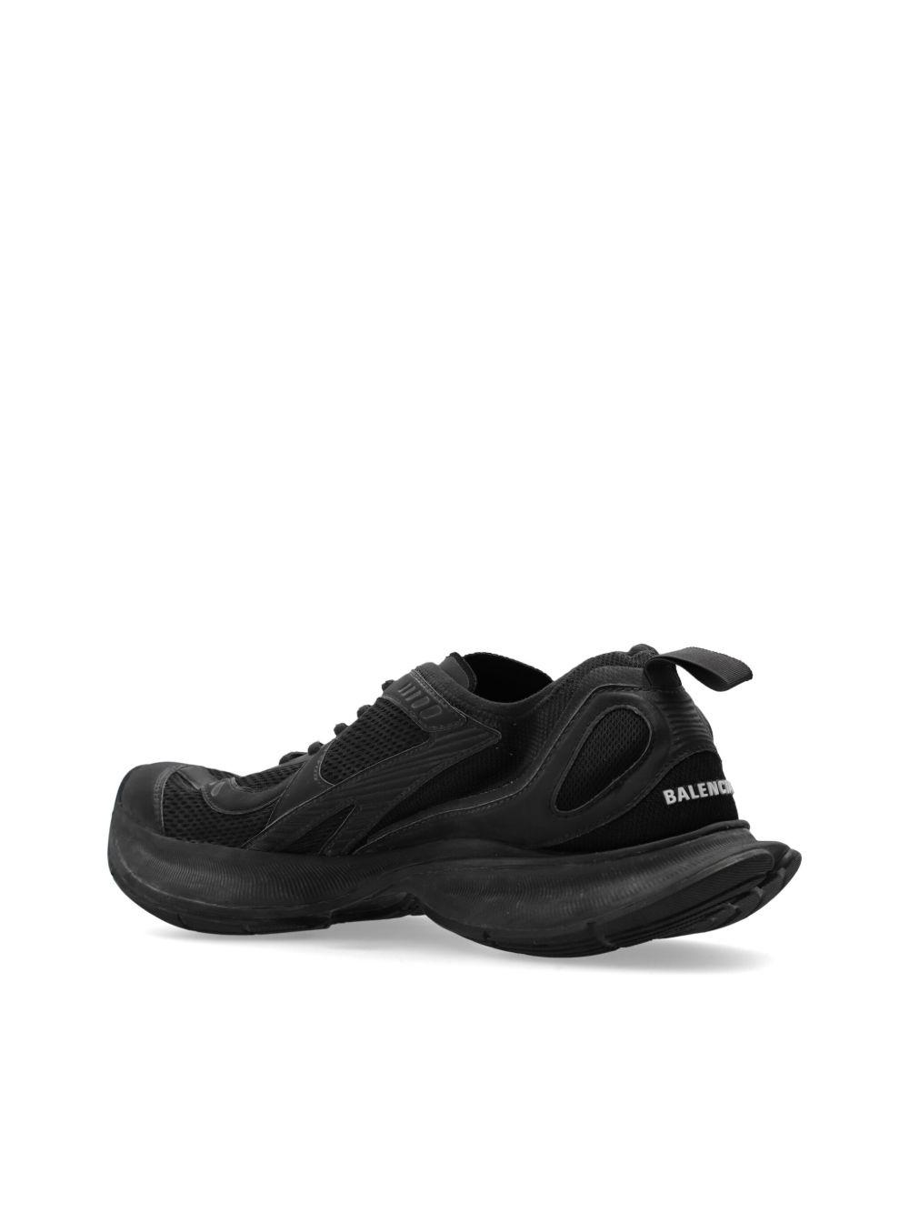BALENCIAGA Black Mesh And Rubber Circuit Sneakers Product Image