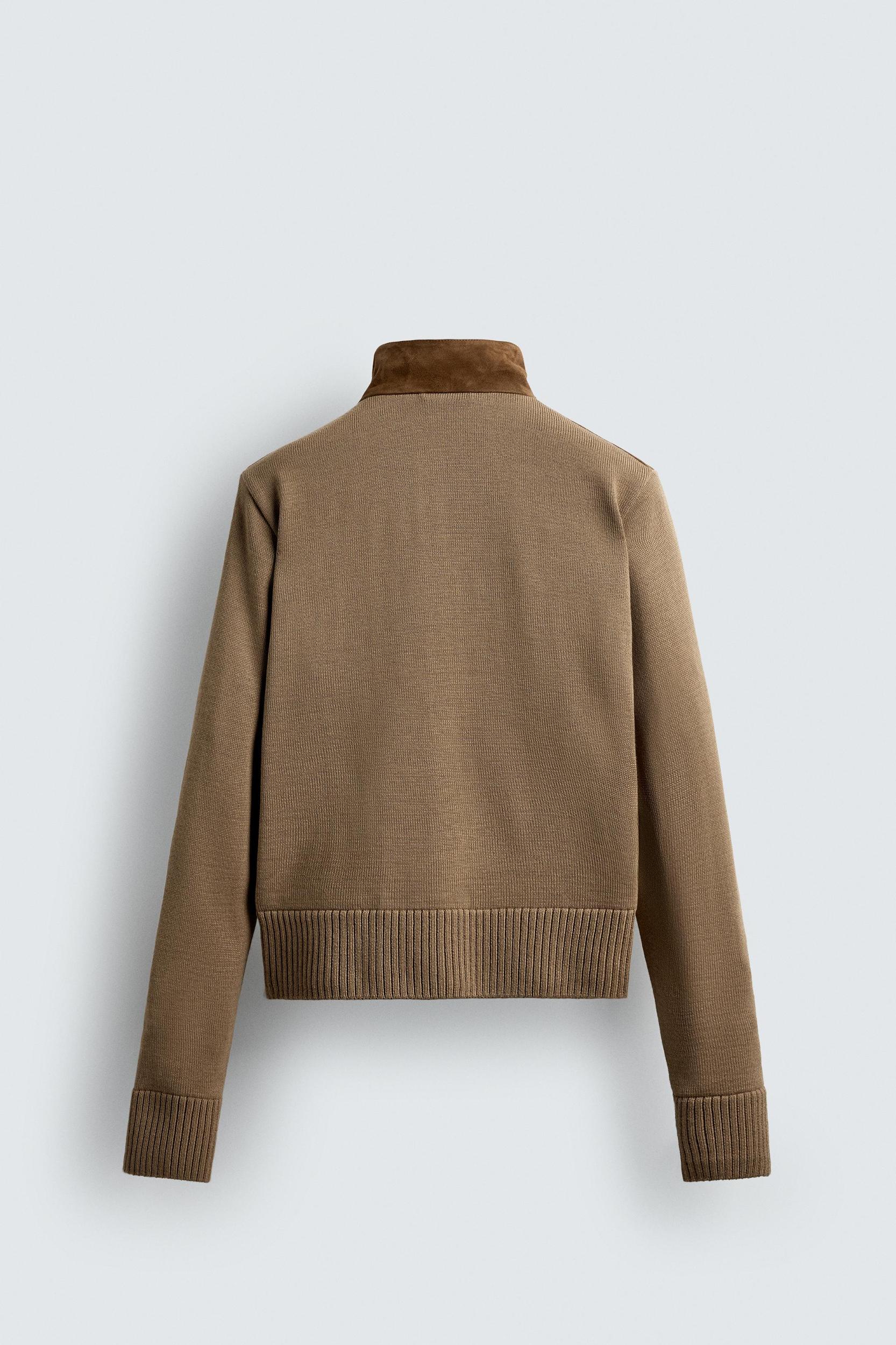 LIMITED EDITION COMBINATION LEATHER JACKET Product Image