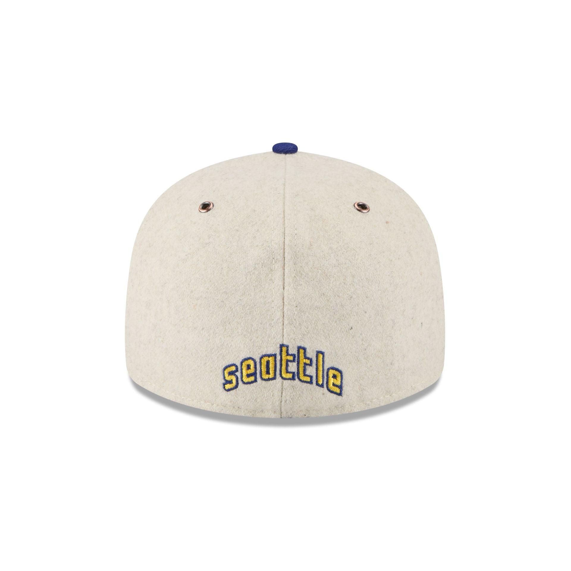 Seattle Pilots Wool Letterman Retro Crown 59FIFTY Fitted Hat Male Product Image