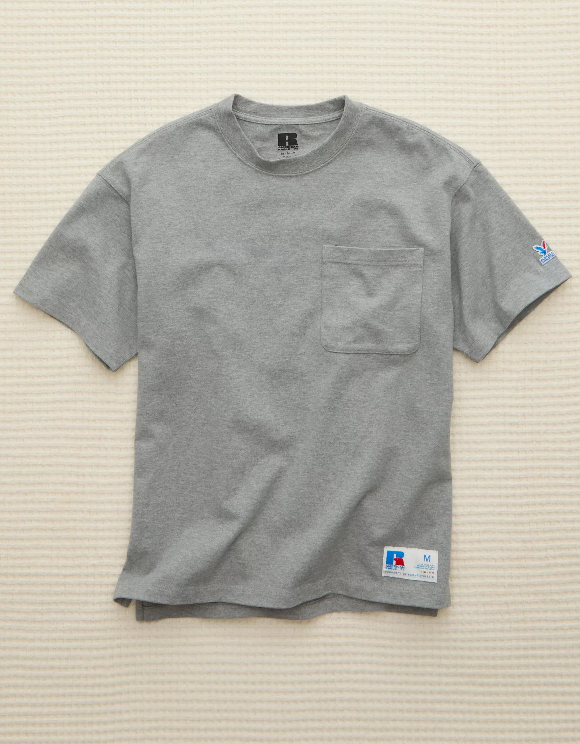 AE x Russell Athletic Heavyweight Pocket T-Shirt Product Image