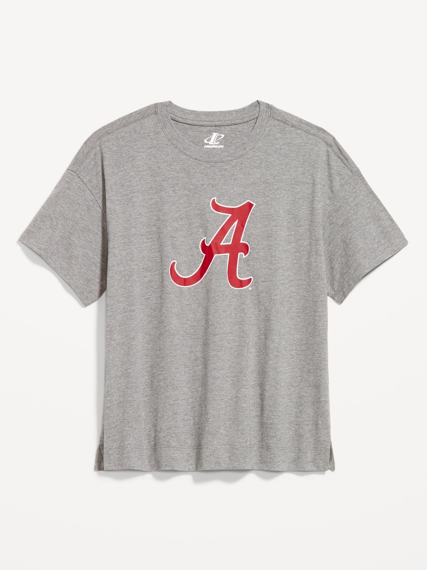 College Crew-Neck T-Shirt for Women Product Image