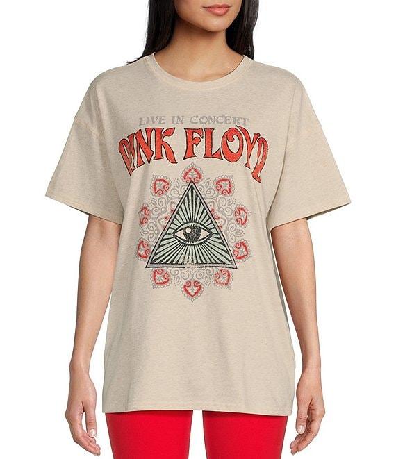 GB Knit Pink Floyd Band Graphic T-Shirt Product Image