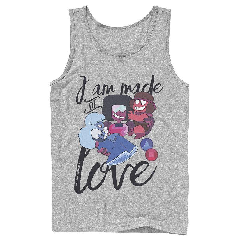 Men's Cartoon Network Steven Universe I Am Made Of Love Tank Top,  Product Image