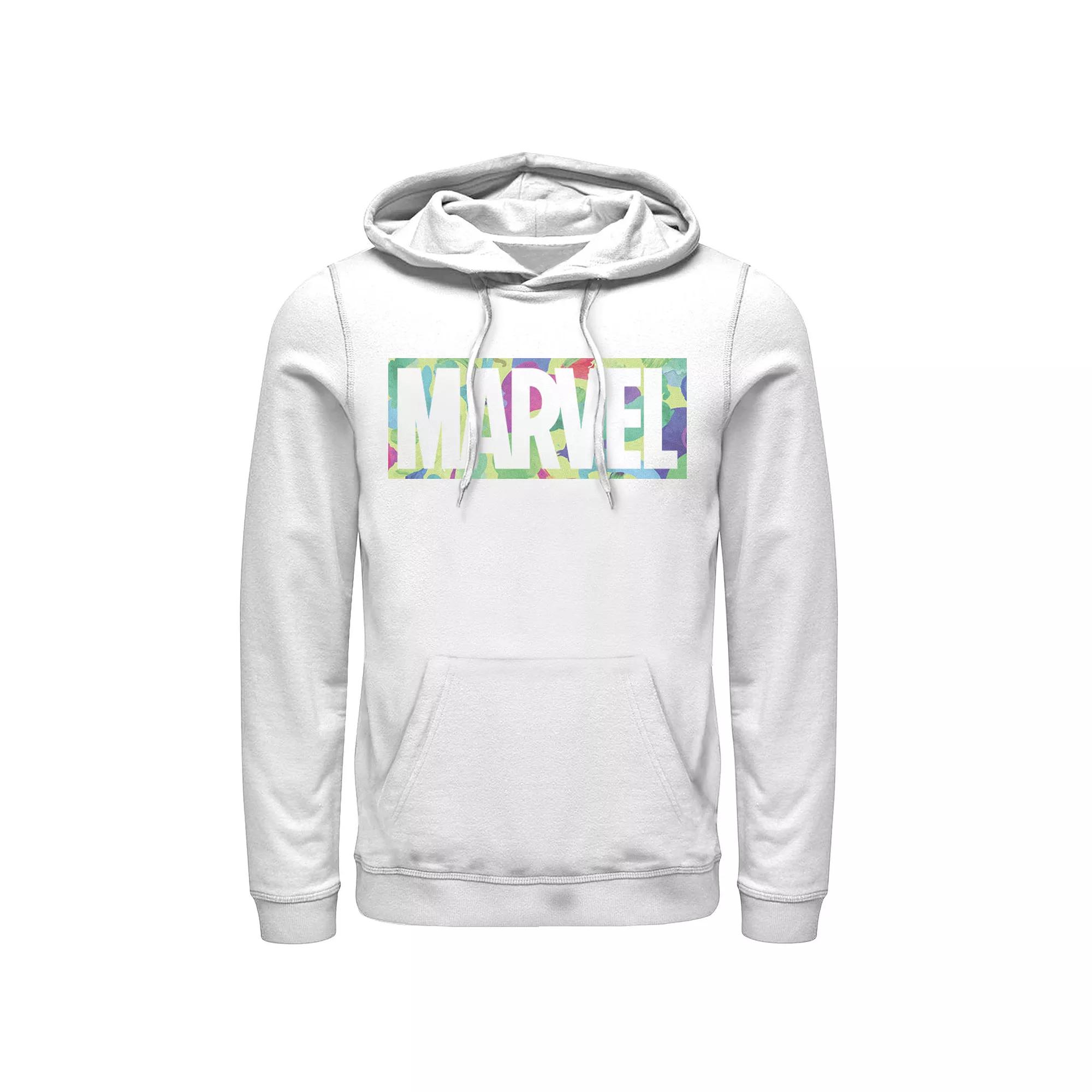 Men's Marvel Colorful Logo Hoodie,  Product Image