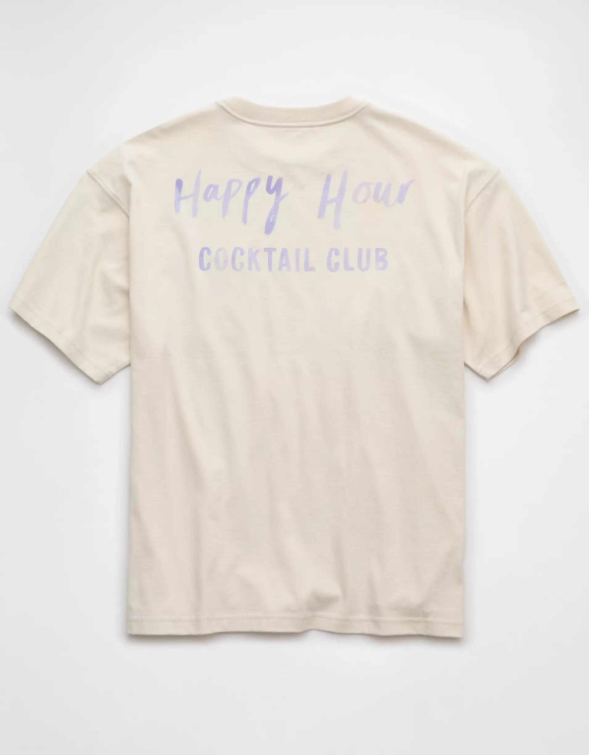 AE Boxy Happy Hour Graphic T-Shirt Product Image
