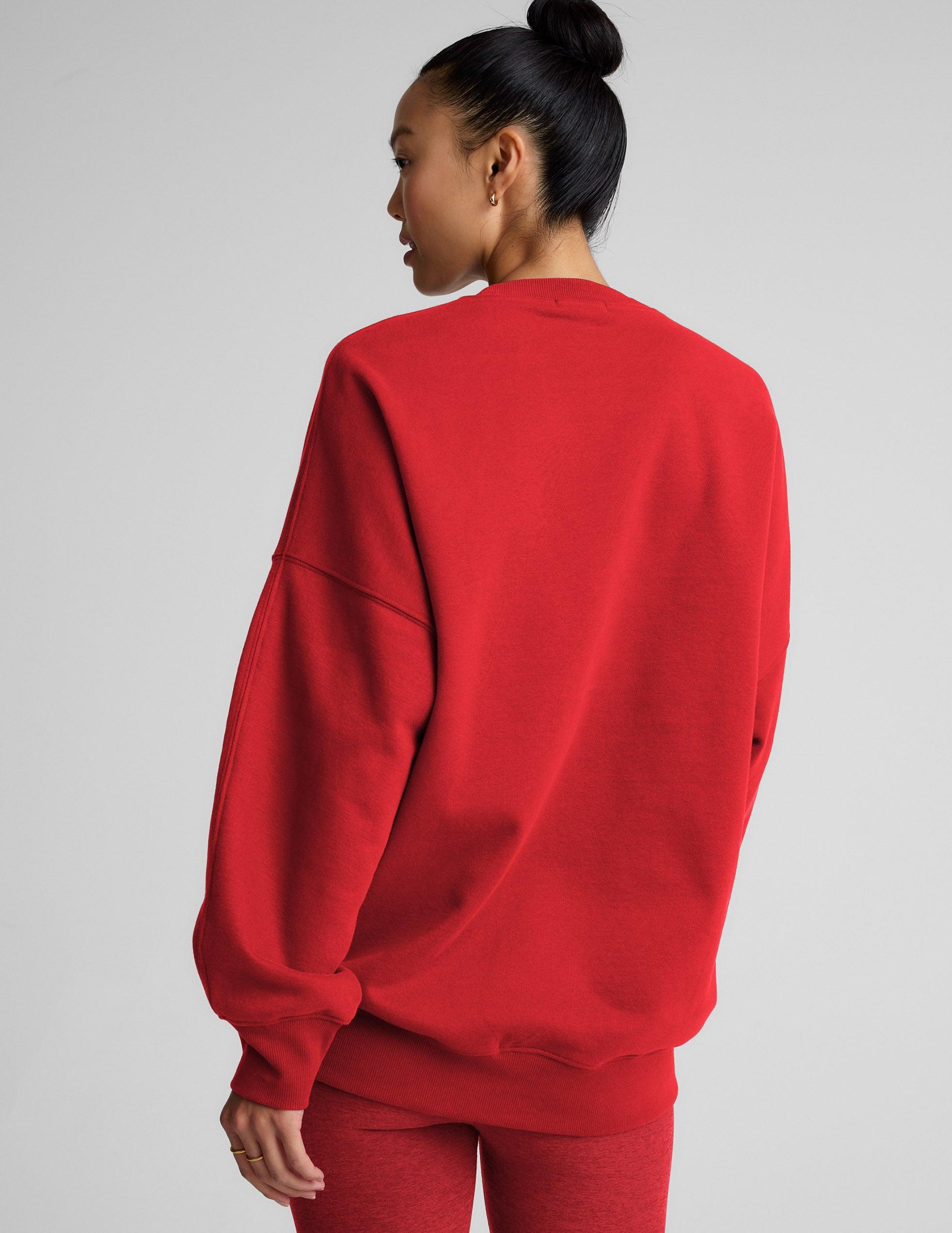 LuxeFleece Oversized Sweatshirt Product Image