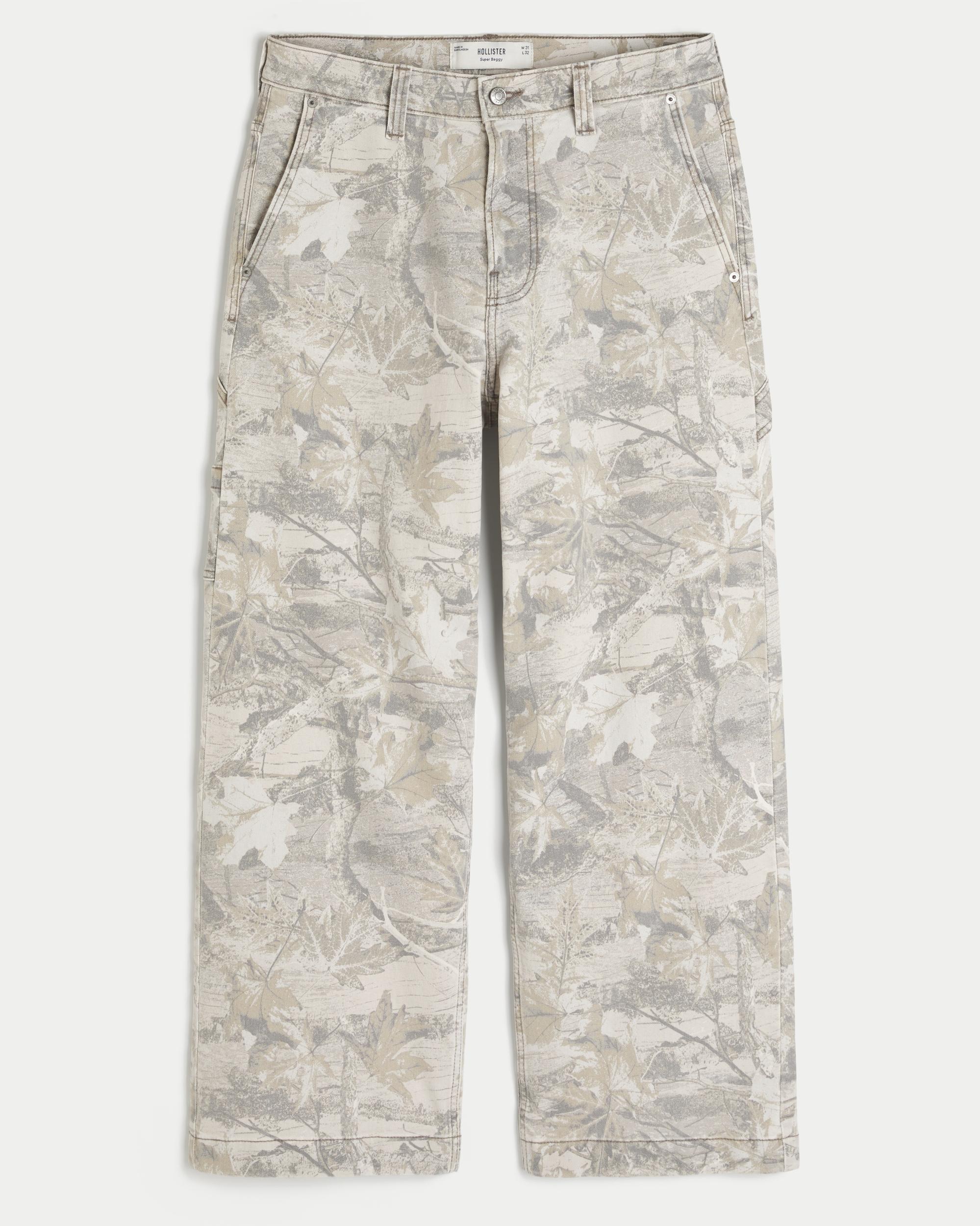 Camo Super Baggy Jeans Product Image