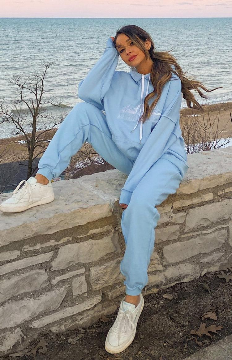 9.0 Sport Apres Track Pant Blue Product Image