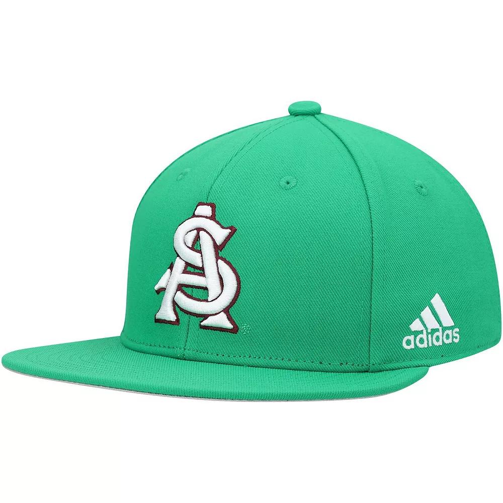 Men's adidas Green Arizona State Sun Devils On-Field Baseball Fitted Hat, Size: 7 Product Image