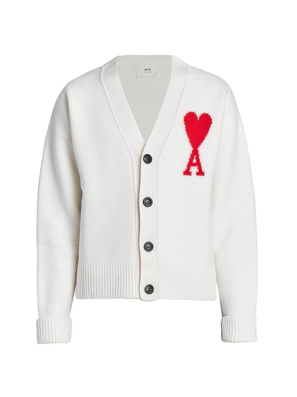 Mens Monogram Wool Cardigan Product Image