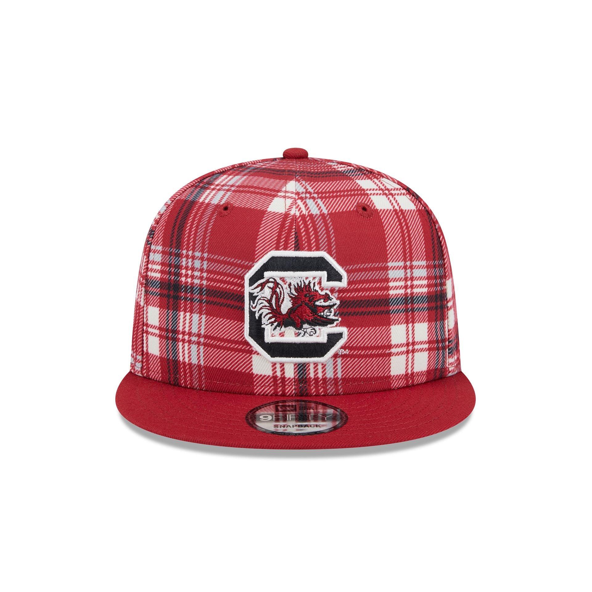 South Carolina Gamecocks Plaid 9FIFTY Snapback Hat Male Product Image