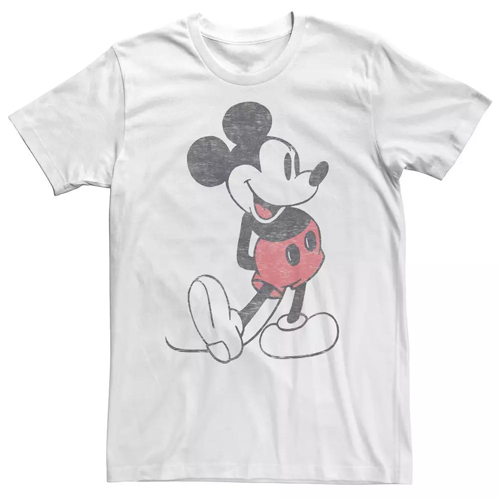 Big & Tall Disney Mickey & Friends Mickey Mouse Vintage Portrait Tee, Men's,  Product Image