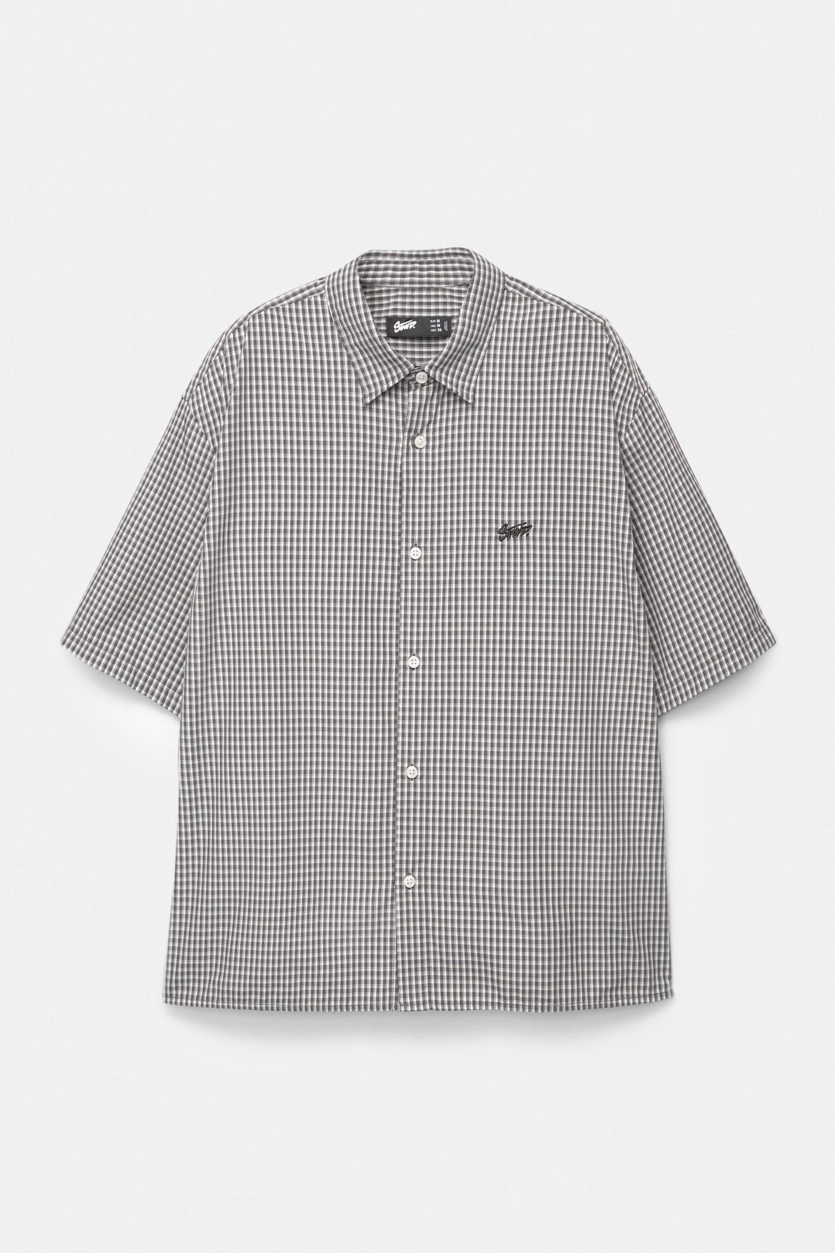 STWD check short sleeve shirt Product Image