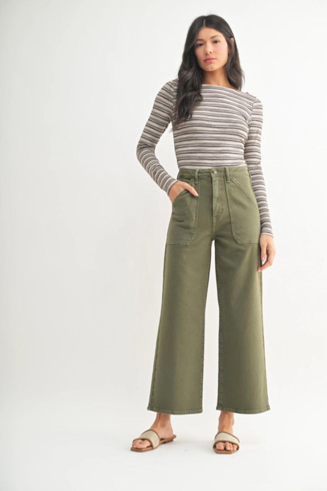 Cargo Pocket Wide Leg Product Image