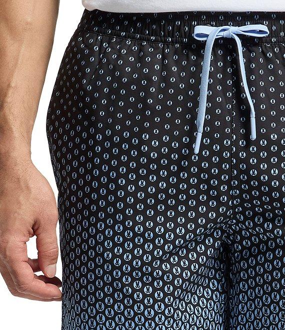 Psycho Bunny Bendigo Allover Printed 5 3/4#double; Swim Trunks Product Image