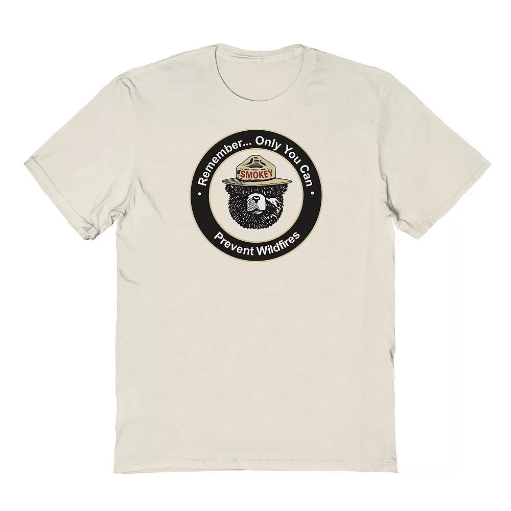 Mens Smokey Bear Wildfires Graphic Tee Product Image