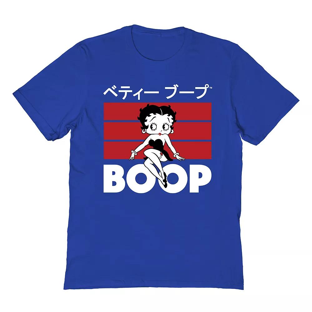 Men's Betty Boop T-Shirt, Size: Large, Royal Product Image
