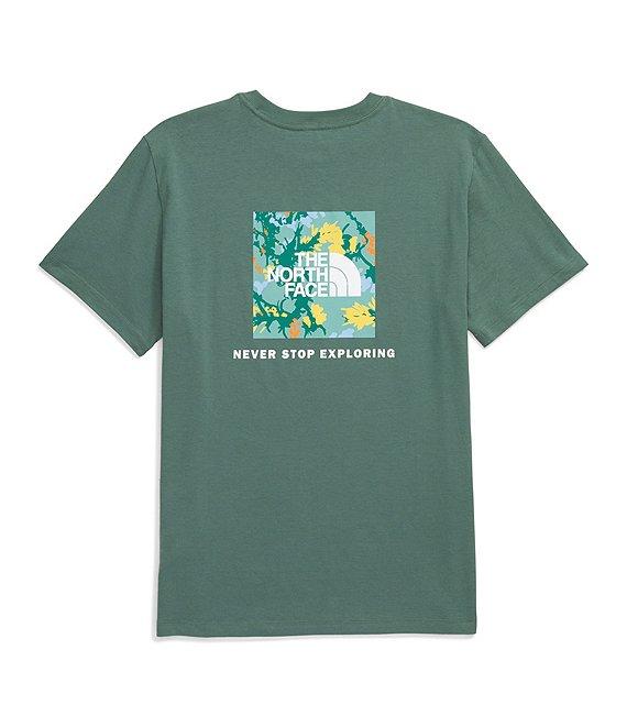 The North Face Crew Neck Rib Knit Short Sleeve Box Tee Product Image