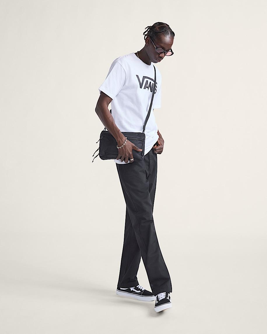 Authentic Chino Relaxed Pants in Black| Vans US Product Image