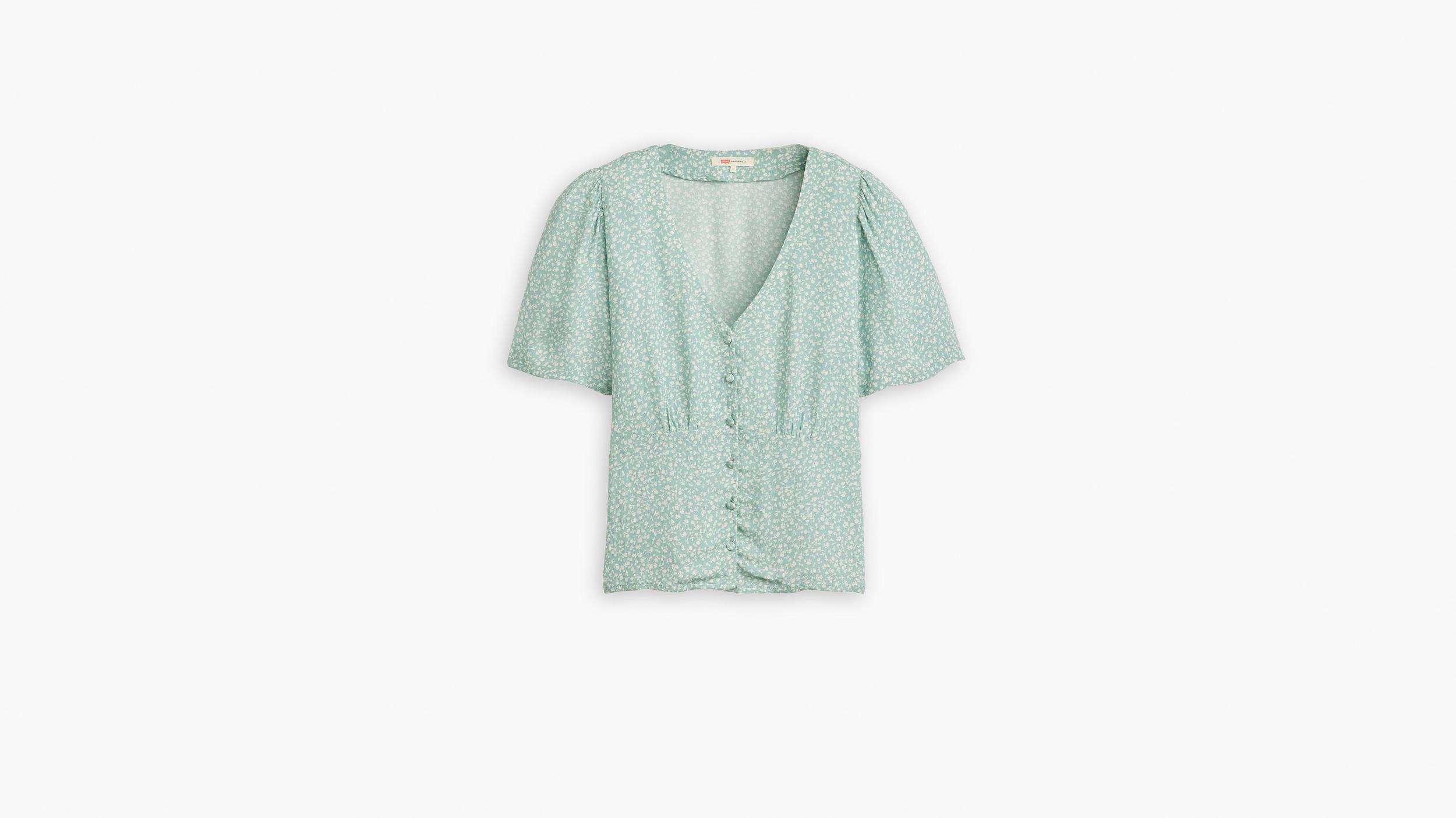 Dolores Short Sleeve Blouse Product Image