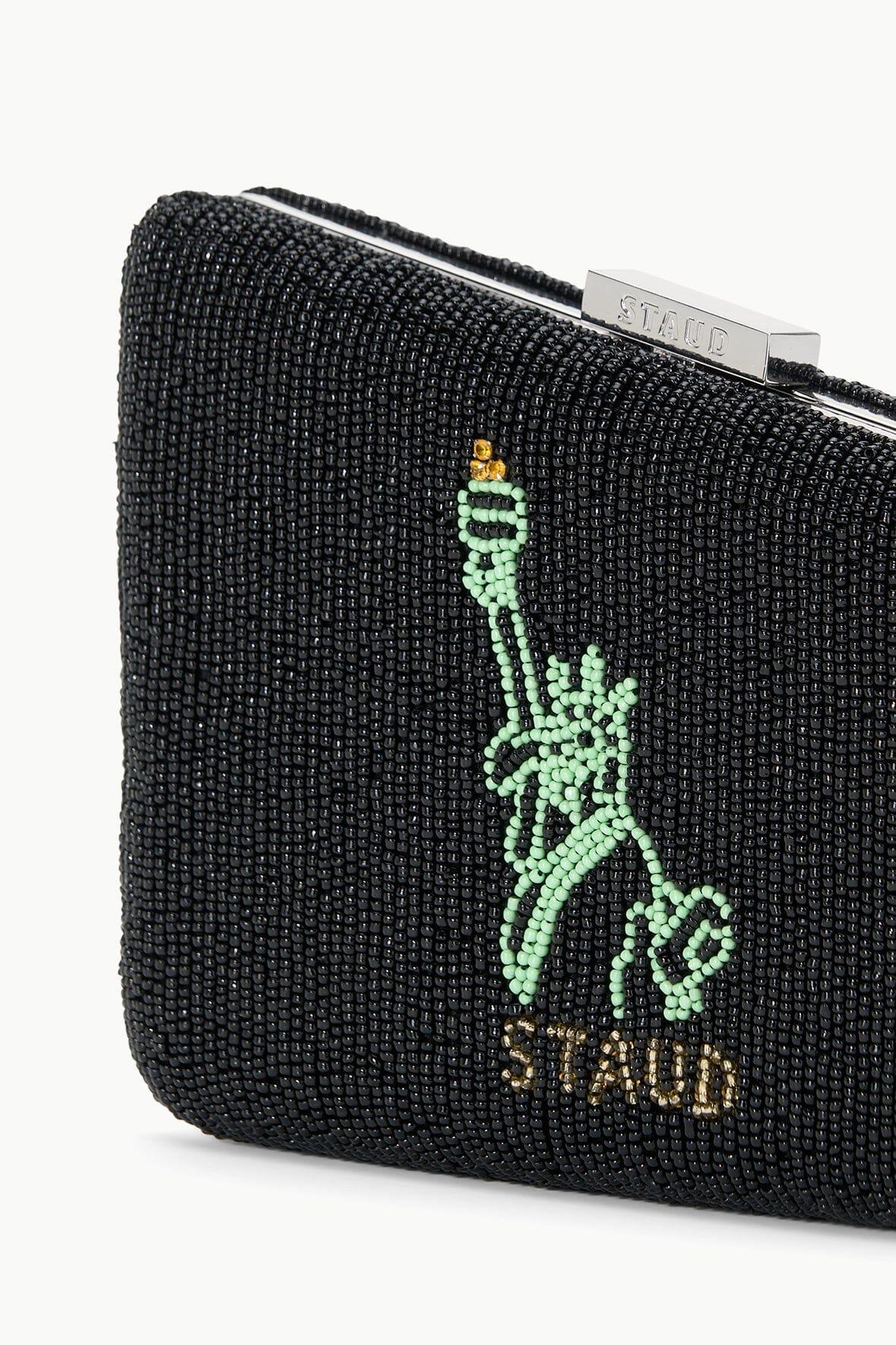 CARMELLA BEADED CLUTCH | NYC SKYLINE Product Image