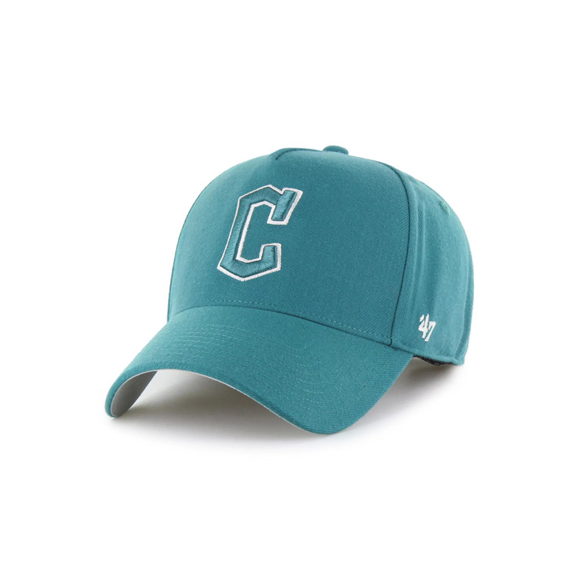 Men's '47  Teal Cleveland Guardians Ballpark Offside Adjustable Hat, Grd Blue Product Image
