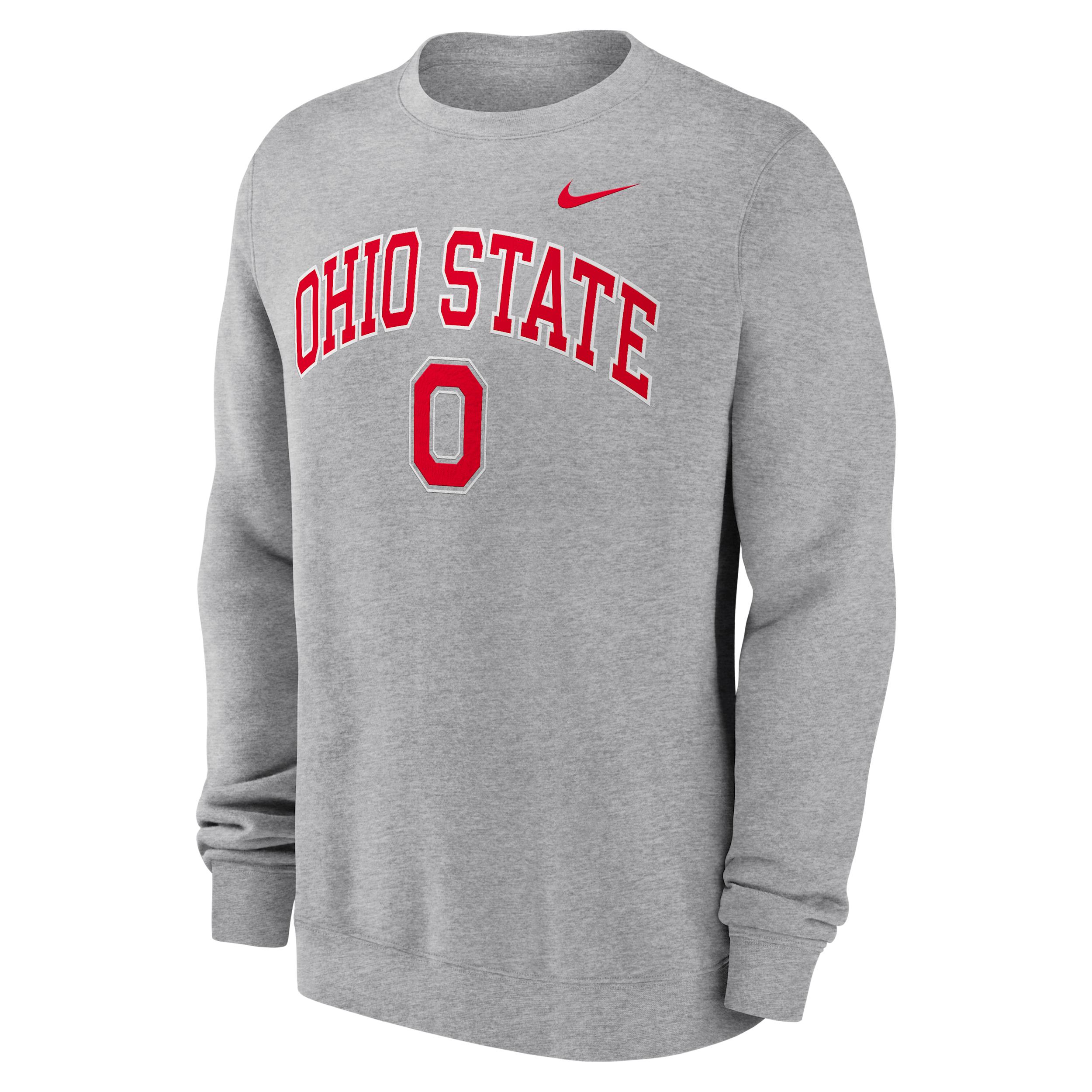 Ohio State Arch Nike Mens College Pullover Crew | NKPU06GOH-Y48 Product Image