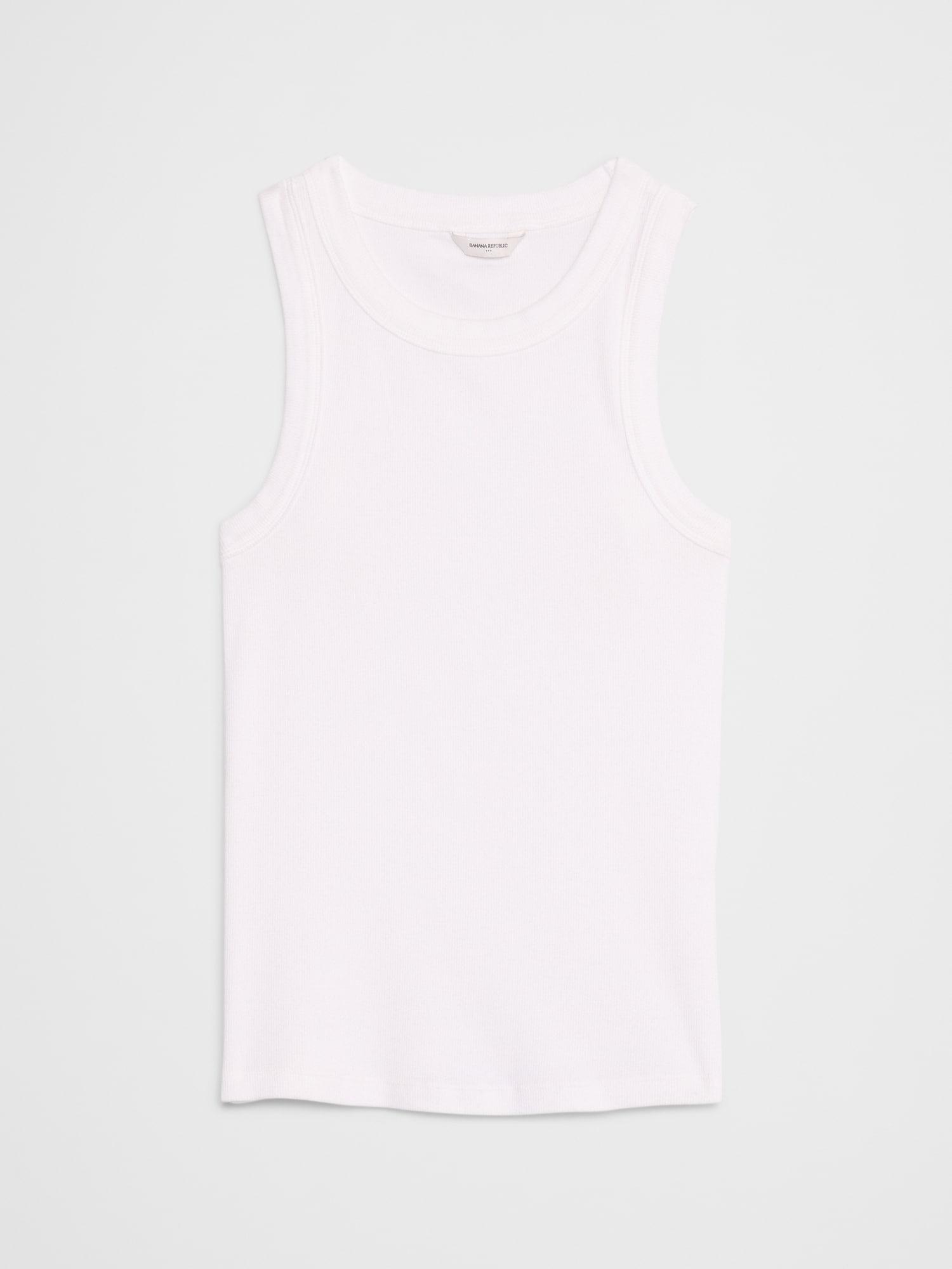 Ribbed Racer Tank Product Image