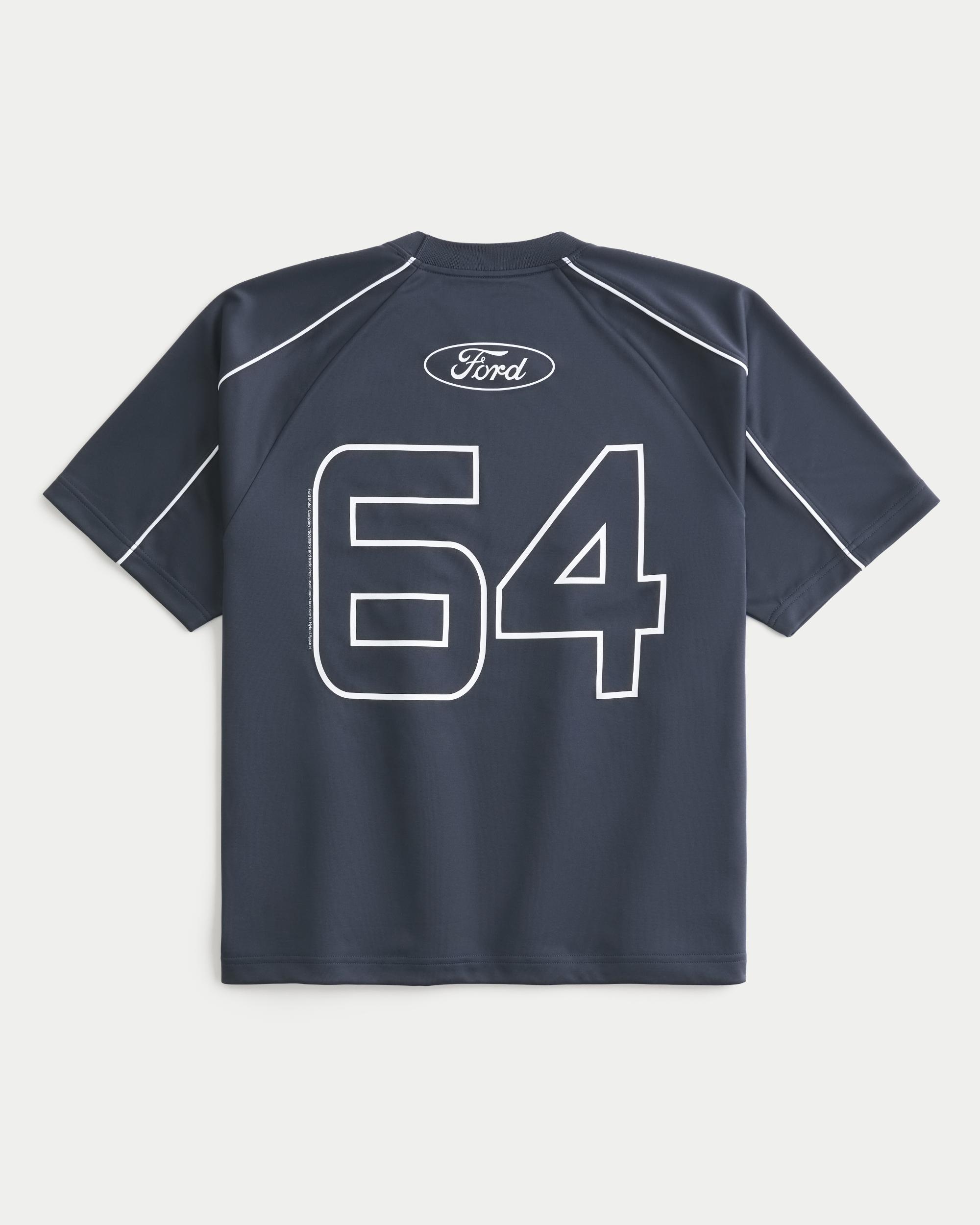 Boxy Ford Mustang Graphic Soccer Jersey Product Image